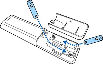 colocar pilas correctaemnte